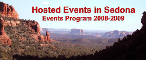 Hosted Events in Sedona 2008-2009